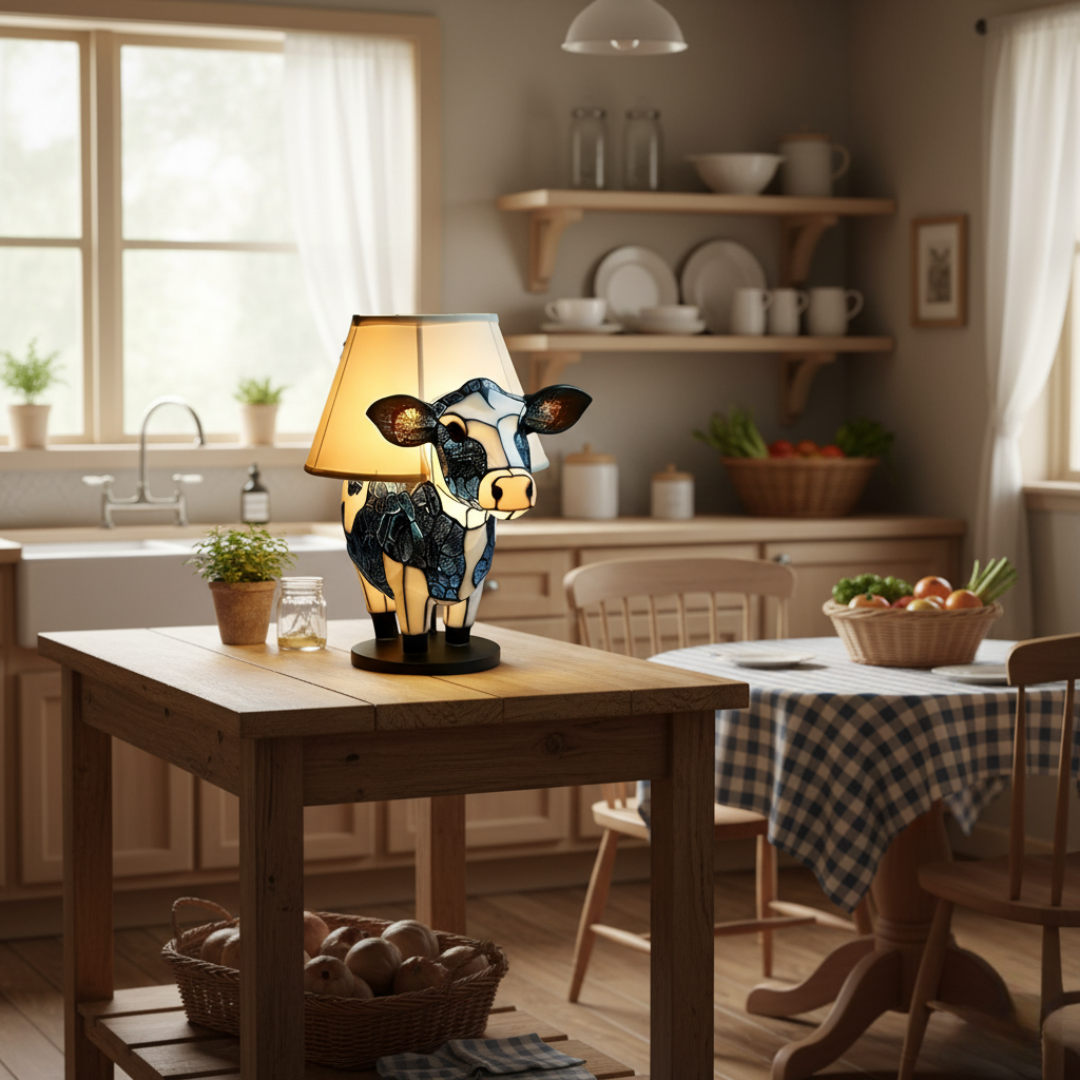 Makassar Ebenholz Premium Bronzefassung Lampe