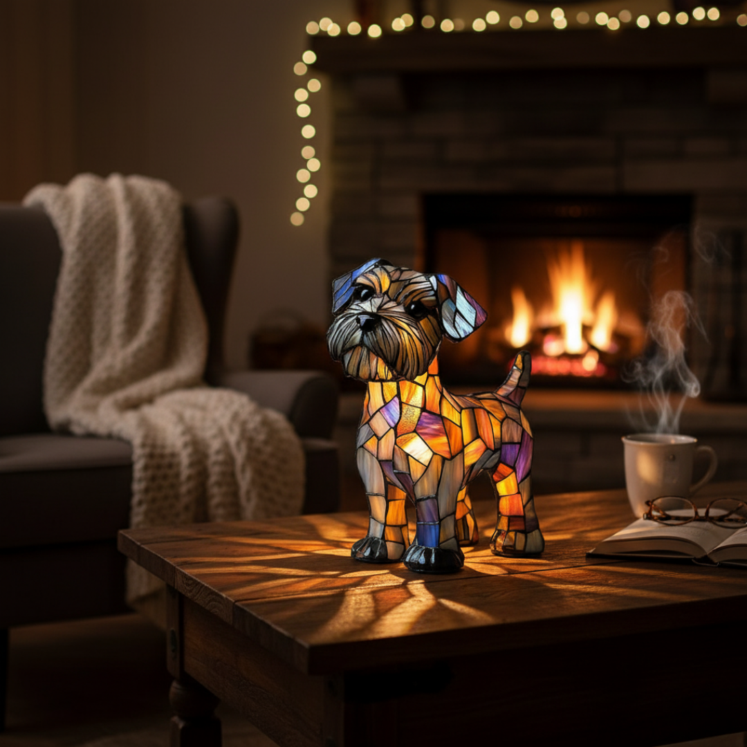 Meissen Porzellan Erstklassiges Terrier Pride Handgefertigt Mit 24K Goldakzent Limitierte Auflage Kunstwerk