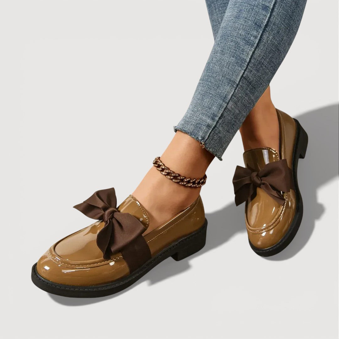 MAERYL – BOW DETAIL LOAFERS