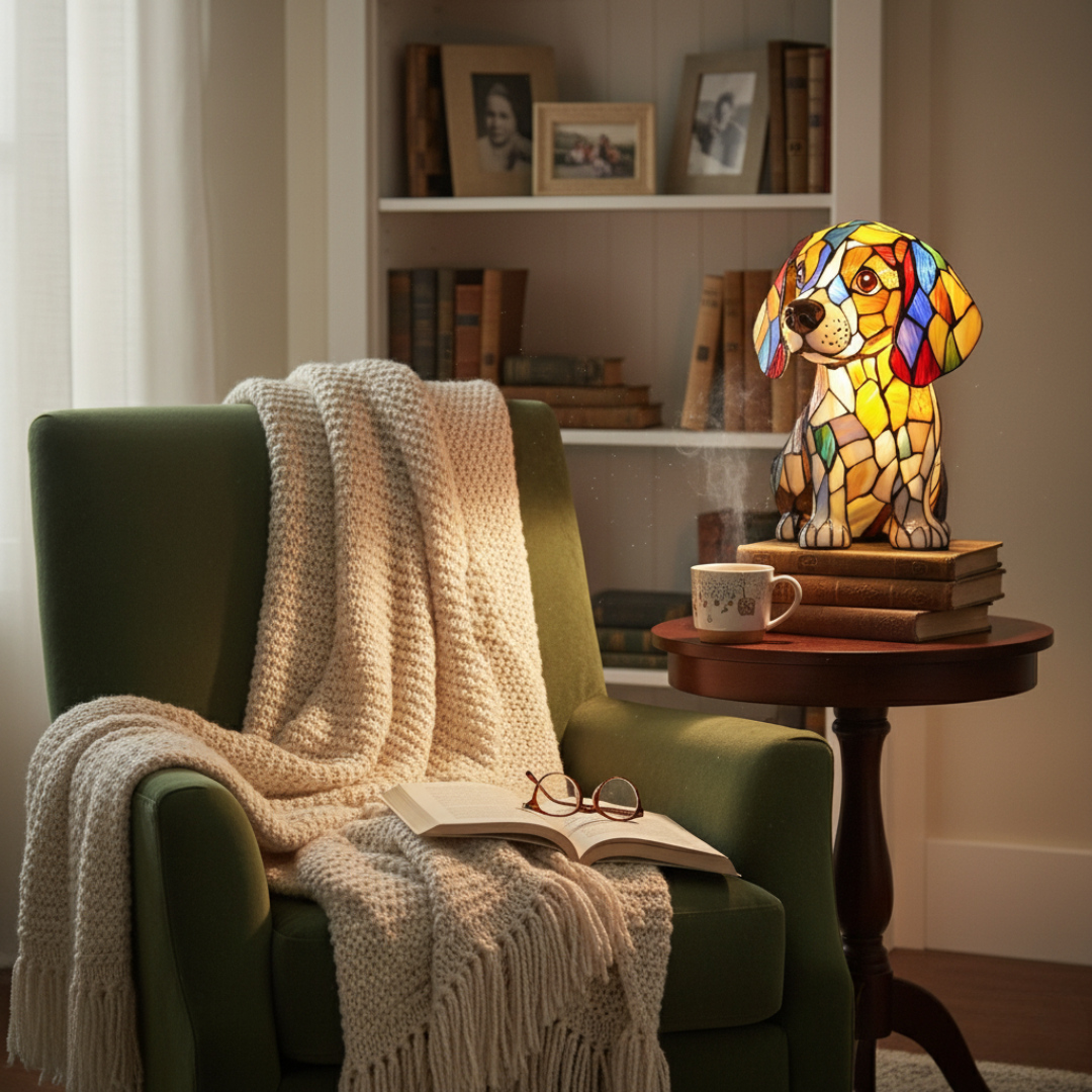 Murano-Glas Luxuslampe Minoes Handgefertigt Mit 24K Goldfassung Und Naturleder Edition