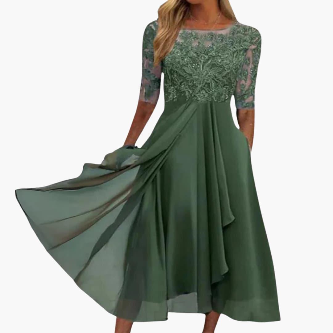 Clara – Flowy Chiffon Elegance