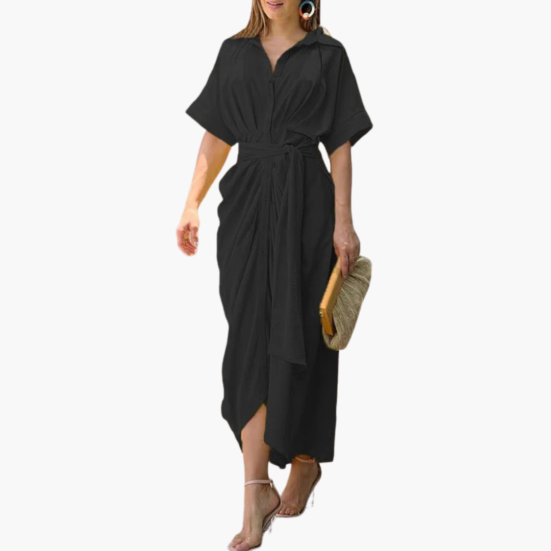 Mabel – Chic Floral Midi Delight