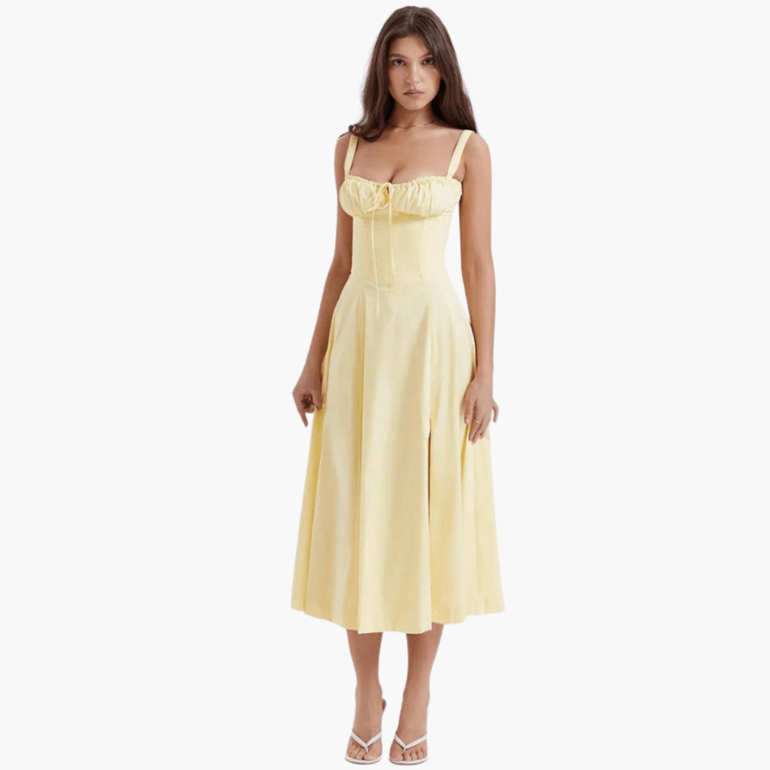 Sienna – Floral Corset Midi Charm