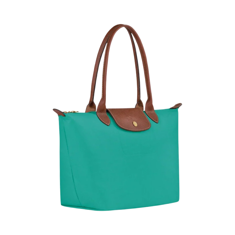 Longchamp - Large Le Pliage Tote, Turquoise VIP