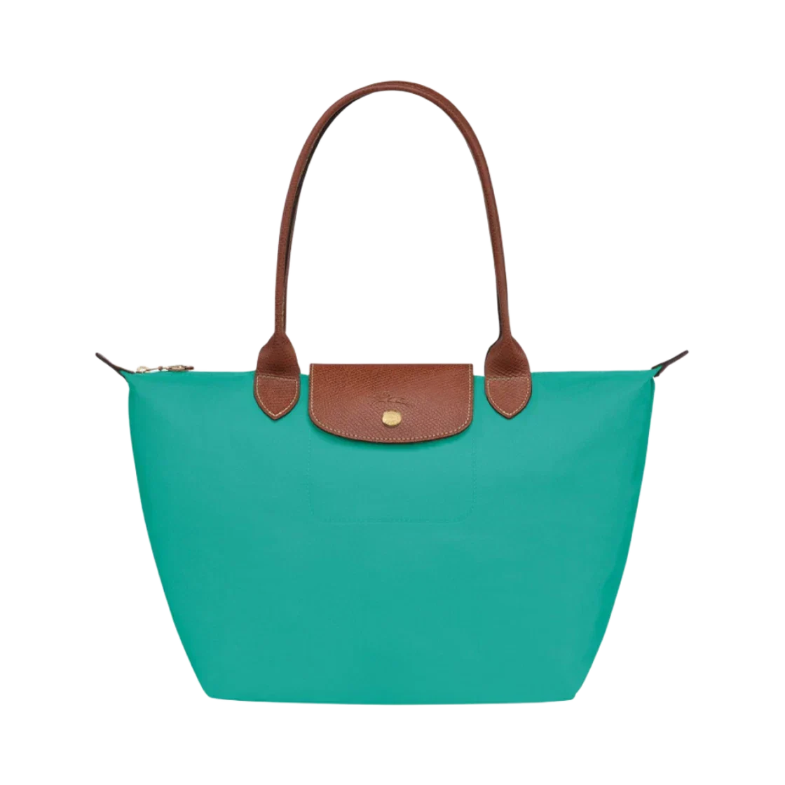 Longchamp - Large Le Pliage Tote, Turquoise VIP